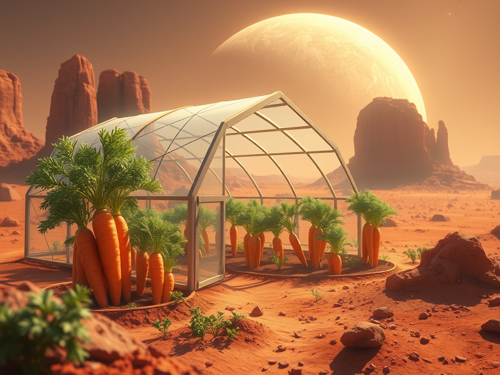 Mrkva na Marsu – za zdraviji planet Zemlju!